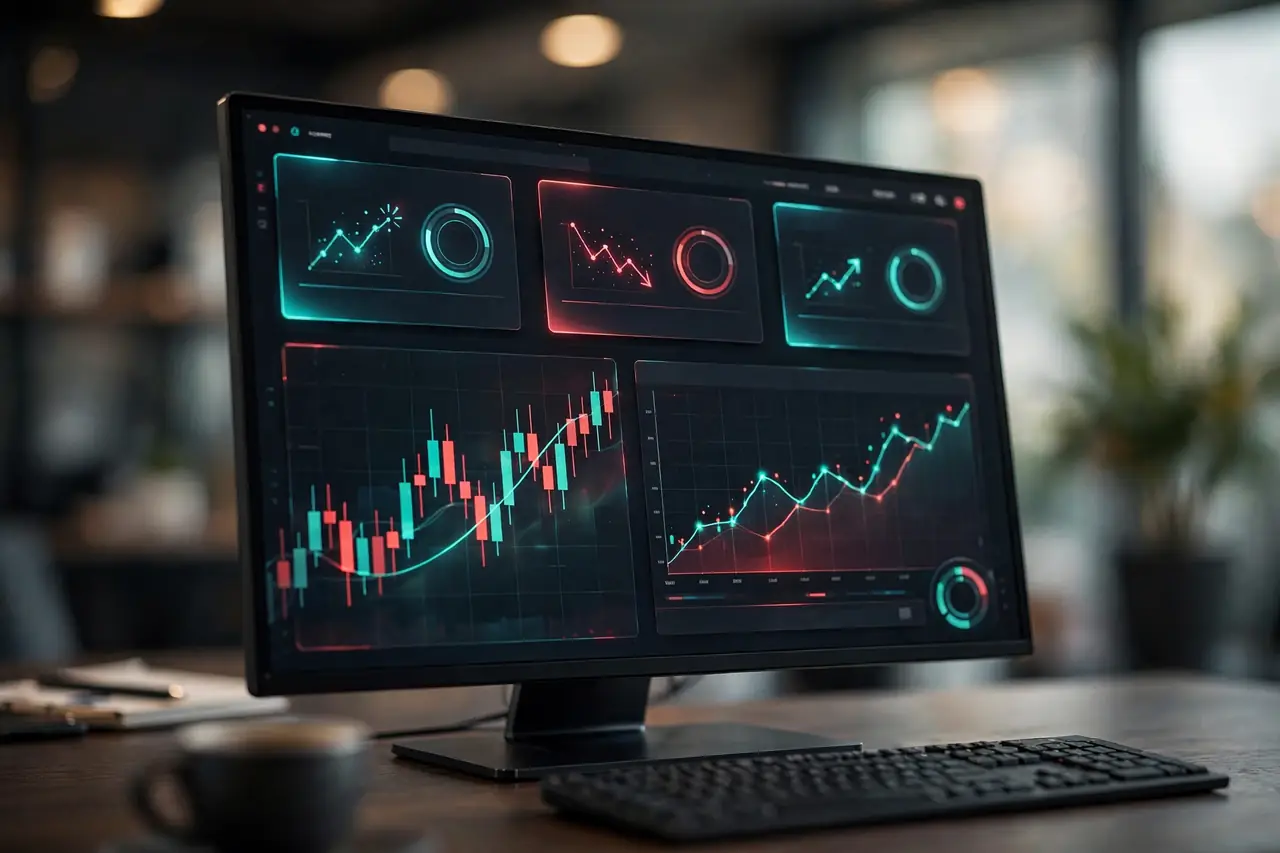 InvestWick financial analytics dashboard